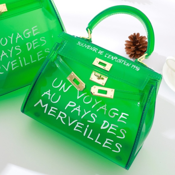 Women's small transparent bag - Picture 1 of 4